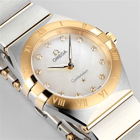 omega watch female|ladies omega constellation on wrist.